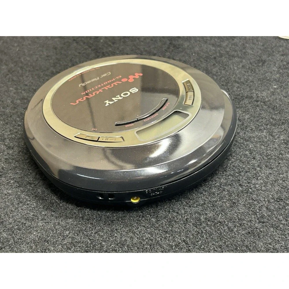 SONY WALKMAN PERSONAL CD PLAYER MODEL D-EJ626CK G PROTECTION CAR READY B-17